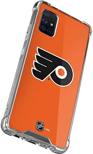 Skinit Clear Phone Case Compatible with Galaxy A71 5G - Officially Licensed NHL Philadelphia Flyers Logo Design