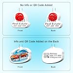 Bulk Custom Car Air Fresheners with Logo or QR Code - Image 2