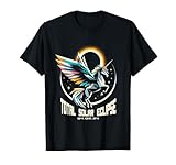 Graphic Unicorn Total Solar Eclipse Paint Color April 8 2024 T-Shirt