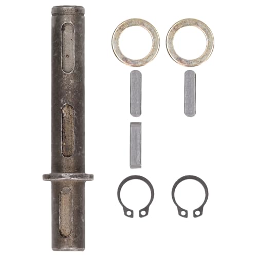 Arbre De Sortie En Acier 45# Pour Réducteur NMRV050 - Diamètre 25 Mm, Longueur 153 Mm - Avec Joints Et Goupilles - 3