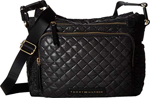 Tommy Hilfiger Women's Alva Hobo, Black
