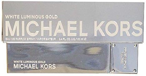 Michael Kors Eau de Parfum Spray for Women, White Luminous Gold, 3.4 Ounce