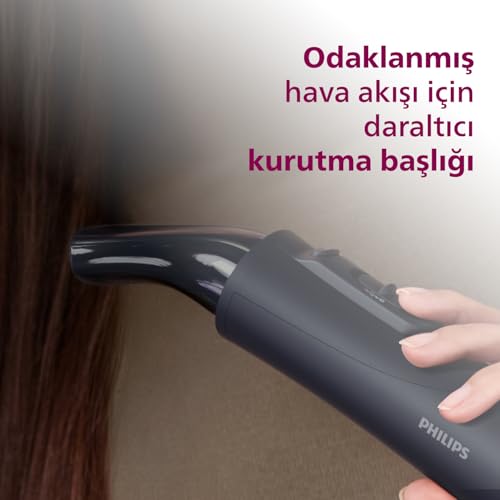 Philips AirStyler Serie 5000 – Haarstyler mit 5 Styling-Aufsätzen (Modell BHA530/00)