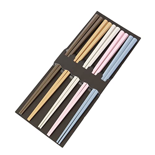 抗菌仕上げ お箸 5膳セット 日本製 23cm 5本セット くすみカラー 黒 ブラック 業務用食洗機対応 業務用乾燥機対応 滑り止め加工 おはし 高耐久性 大人 六角箸 すべり止め 箸 PBT SDGs すべりにくいお箸 シンプル かわいい 飲食店 カフェ