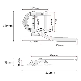 Chevalet de guitare électrique, vibrato pont, vibrato cordier vibrato pour guitare électrique, SG, LP – Pièces de… - Les Beatles, Paul McCartney, John Lennon, RIngo Starr, George Harrison Chevalet de guitare électrique, vibrato pont, vibrato cordier vibrato pour guitare électrique, SG, LP - Pièces de… – Image 7