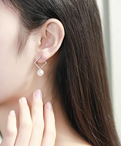 Boucle d'oreille perle argent : le cadeau de fête idéal