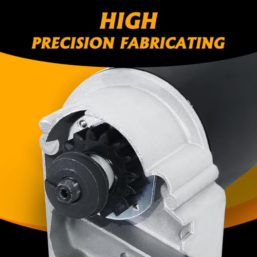 Image of Starter New Replacement for Briggs and Stratton 16 Teeth 399928 498148 495100, 14 16 18 HP 1996-1998 Air Cooled Briggs V Twin Cylinder HD 108mm Horizontal & Vertical System SBS0009 410-22010 5744N