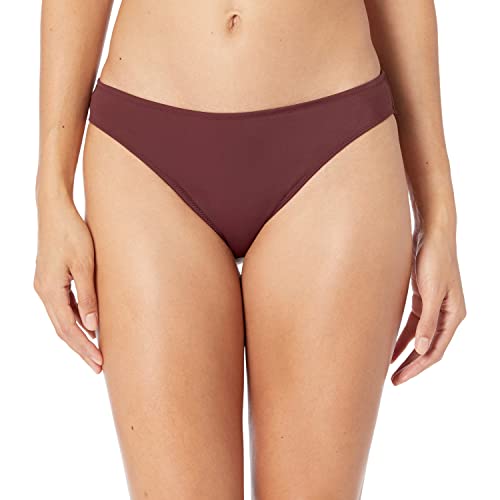 Amazon Essentials Parte Inferior de Traje de Baño Tipo Bikini Clásico Mujer, Marrón Intenso, 46