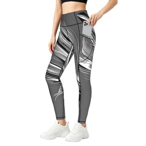 Leggings de plumas bailarinas evitan transparencias en conjuntos de entrenamiento femeninos