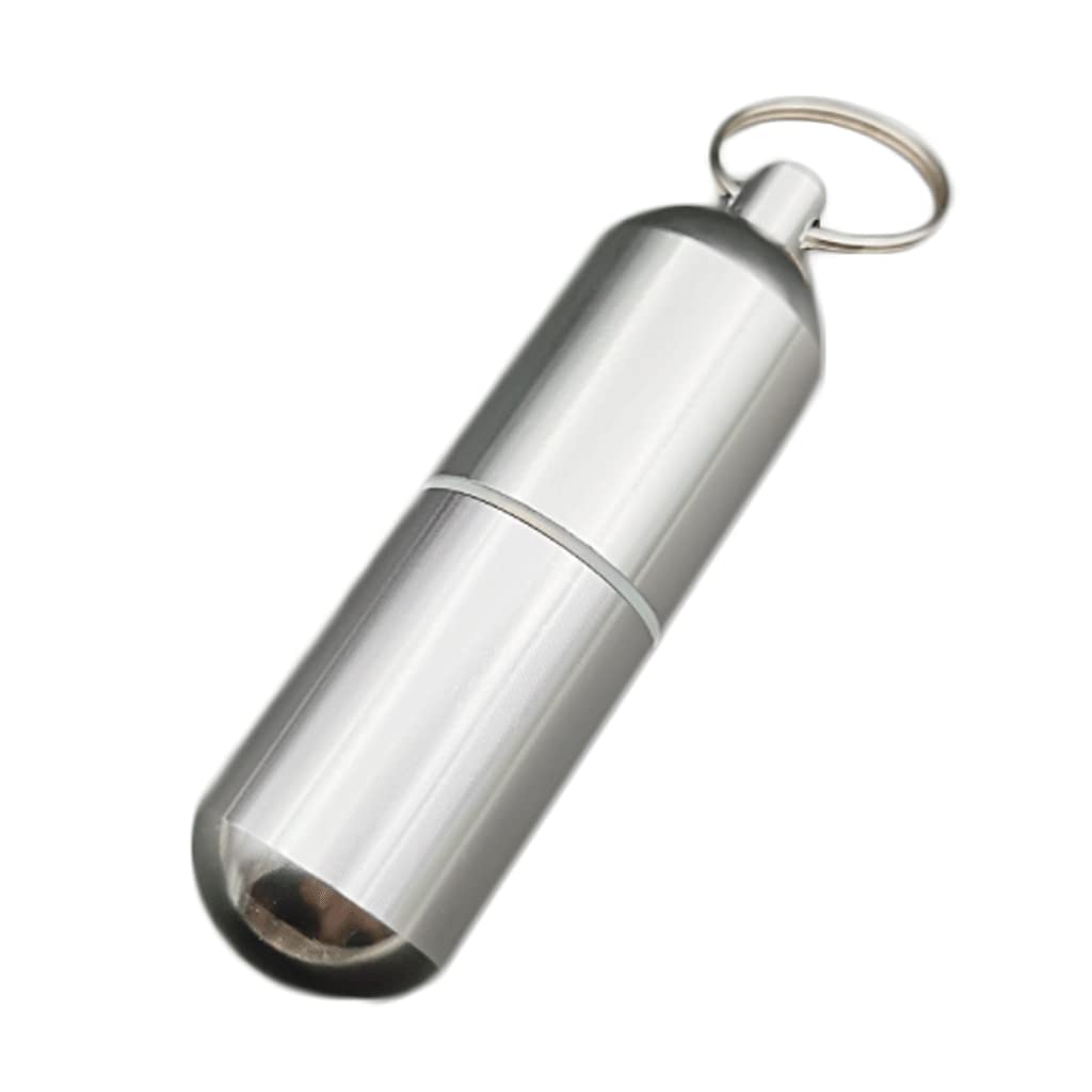 MRKU Zahnstocherspender, Zahnstocherbox, modischer Halter aus Zinklegierung, tragbarer Halter, klein mit Deckel, Behälter, schick