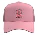 Teeball Gigi Funny T Ball Game Baseball Mother's Day 2023 Trucker Hat with Adjustable Mesh Back, Pink