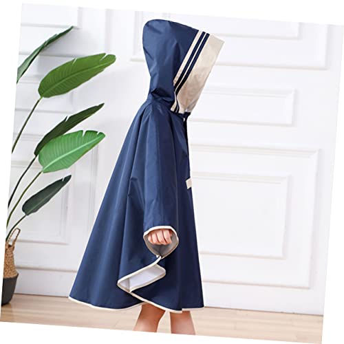 Raincoat Lightweight Rain Jacket Rain Gear Rain Hooded One- Rainwear Navy Blue Raincoat Rain Jacket Rain2