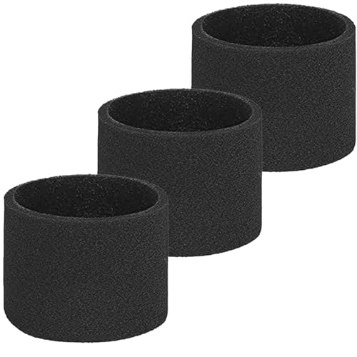 LVJUSEN 3 Pack Foam Sleeve Vacuum Filters, Fits 49-90-0160 Milwaukee M18 Cordless Compact Hand Held Vacuum 0882-20