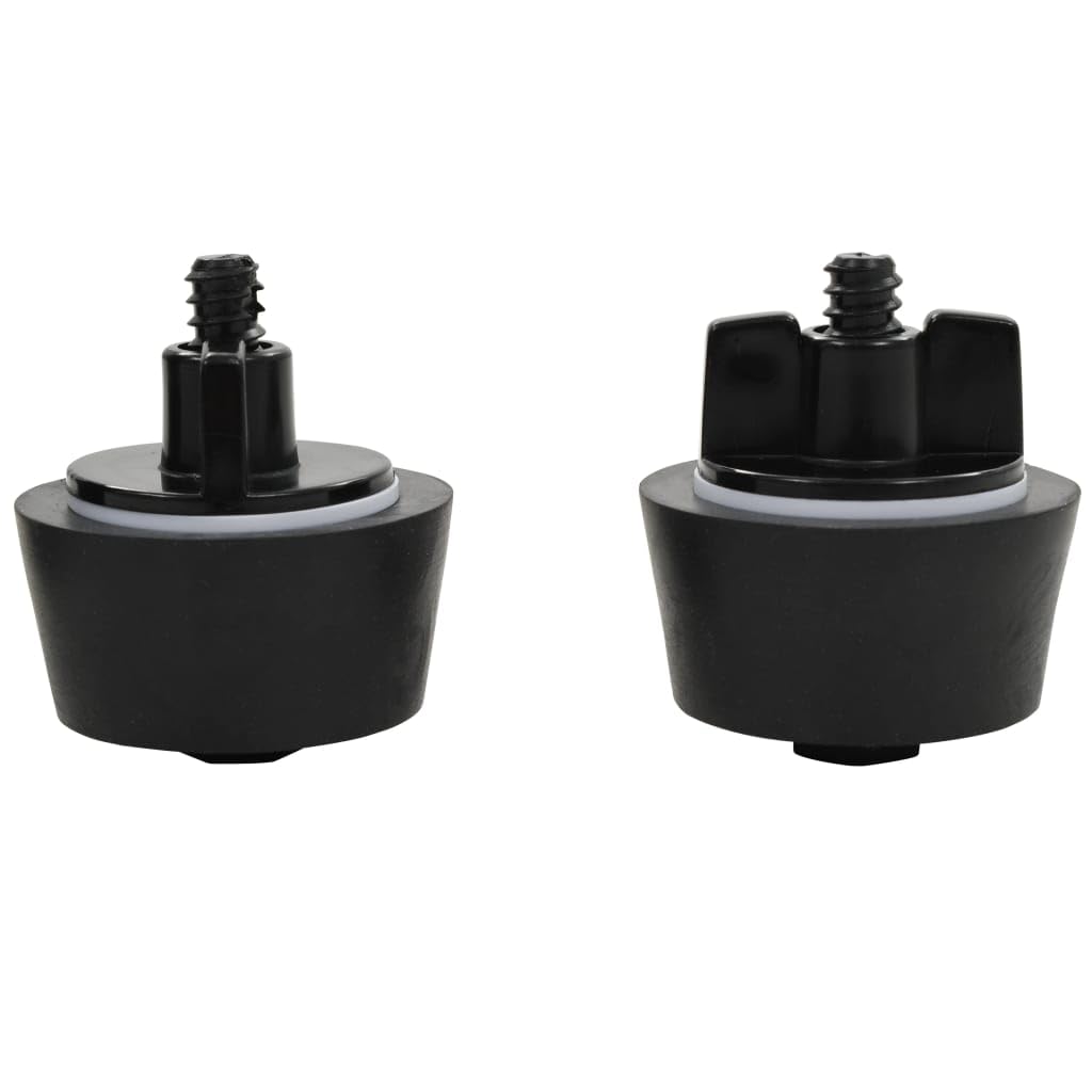 Gizzmo - Tappo invernale per skimmer con 2 tappi invernali in HDPE per piscina, vasca idromassaggio, protezione antigelo, durevole, adatto per bottiglie da 1,5", protegge lo skimmer in
