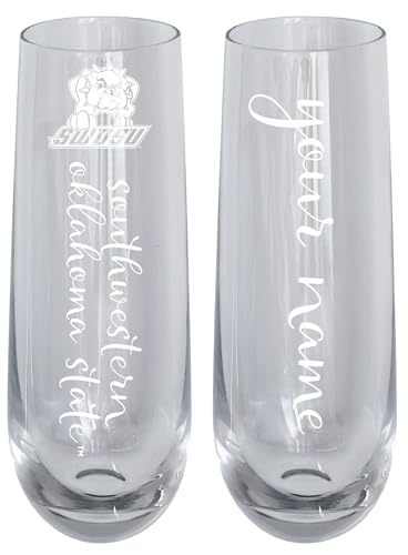 Copa de Champagne grabada personalizable 10 oz