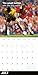 Soccer 2025 Wall Calendar, 16-Months Sports Calendar, 12