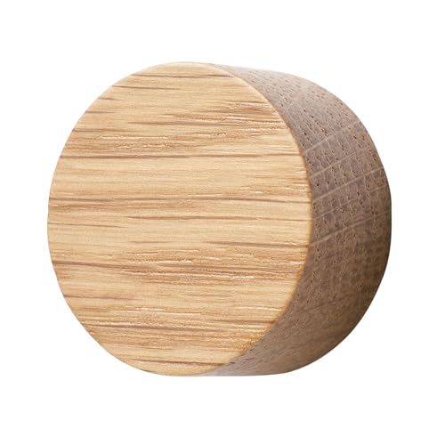 無印良品 壁に付けられる家具長押用マグネット 直径4cm オーク材 15164608