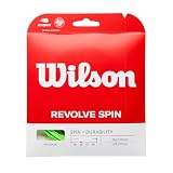 Wilson WRZ956800 Corda da Tennis Revolve Spin, 12.2 m, Unisex, Verde, 1.30 mm