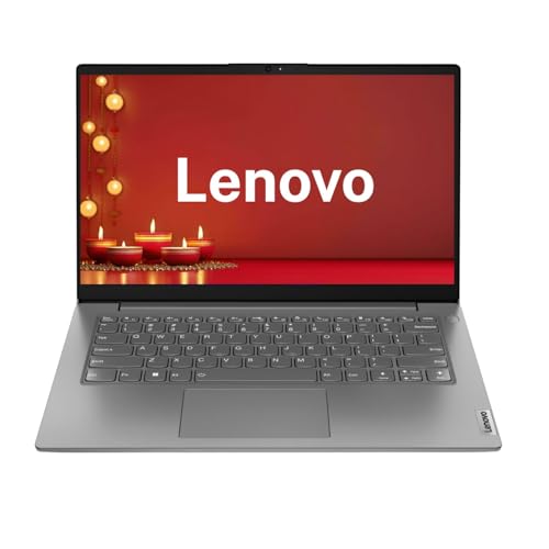 Lenovo V14 Intel Core i5 13th Gen 14' FHD (1920x1080) Antiglare 250 Nits Thin and Light Laptop (16GB RAM/512GB SSD/Windows 11 Home/Office 2024/Iron Grey/1.43 kg), 83A0A0PTIN