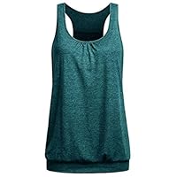 Algopix Similar Product 10 - Women Summer Tank Top Racerback Casual