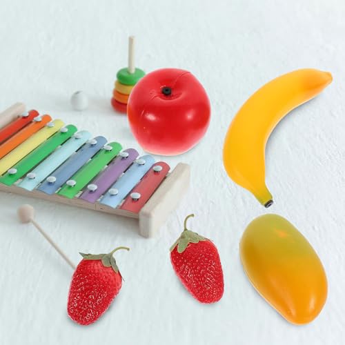 Maracas fruit d'éveil musical : le coffret cadeau 5 pièces idéal