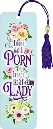 I Don't Watch Porn Beaded Bookmark: Peter Pauper Press: 9781441341440