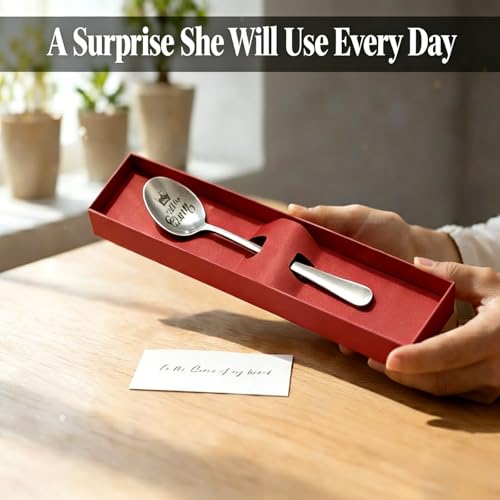 Coffee Queen Spoon with Gift Box