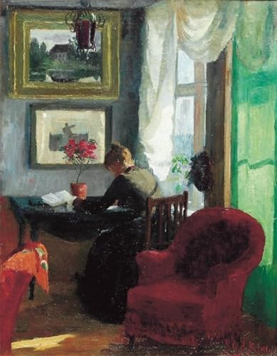 Toile Kitty Kielland art abstrait impression murale 60x90cm pour salon