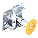 Heavy Duty Adjustable Floor Lock Brake for 4-5 Inch Casters, Manganese Steel Construction with TPU Pad, 100kg Capacity Caster Wheel Lock, Industrial Grade Floor Brake for Furniture and Equipment