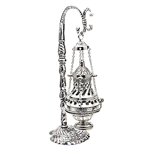 LOVIVER Exquisite Liga Queimador de Incenso Incenso para Bobinas de Varas e Cones Antique Arte Pedaç