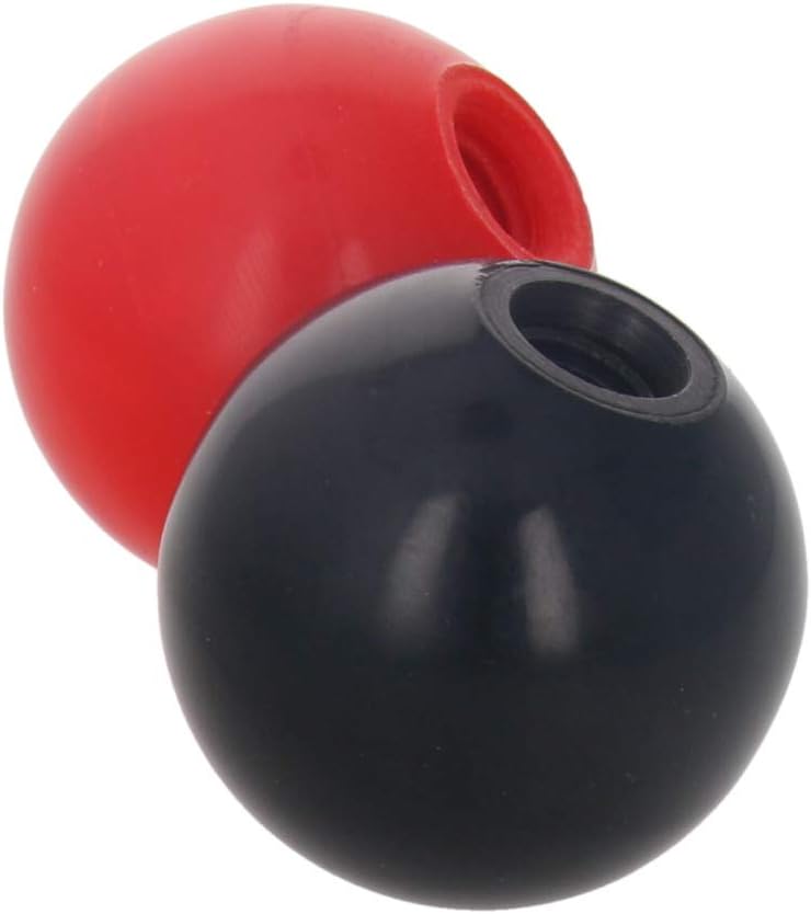 Othmro 4pcs Ball Lever Knobs, M10 Female Thread Insulated Ball Knob - Image 3