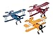Ceeyali Vintage Wrought Iron Metal Plane Aircraft Models Handicraft for Photo Props/Christmas/Kids Toy/Cake Topper/Home Decor/Ornament/Desktop Decoration Pack of 3