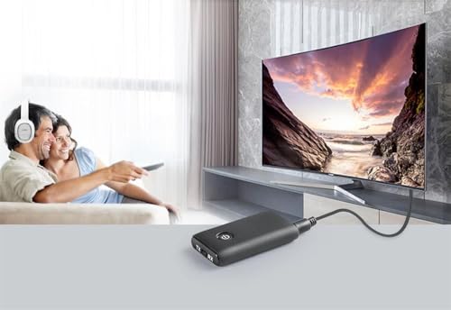 Transmisor Receptor Bluetooth 5.3 Audio B10S 2 en 1 miniatura 5