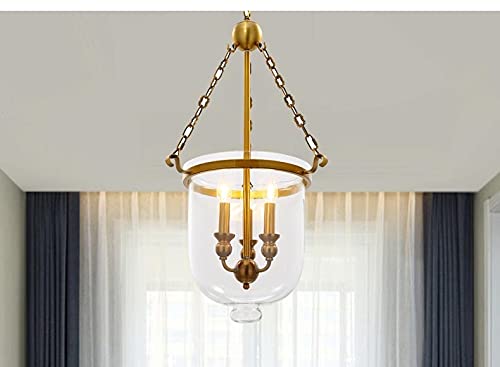 Lustre Loft classique LED avec chaîne de fer dorée pour un design d'exception - 4