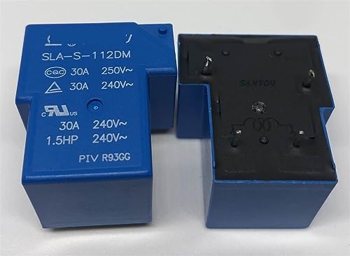 Relé SLA-S-112DMJ-F de 12V y 4 pines para instalar luces auxiliares en tu coche camper