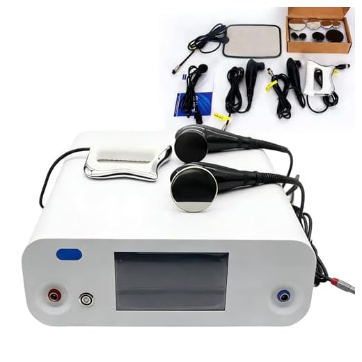 LXPINGMM 448 KHz CET Ret Tecar Fisioterapia Fisioterapia Diatermia Máquina de Manejo del Dolor con 8 Estaciones de Trabajo,3 Asas y 1 Placa Negativa,para Reafirmar La Piel,Pérdida
