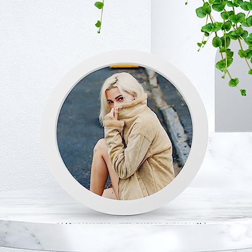 Image of STOBAZA Decorative Embroidery Hoop Frame for Wall Art Round Cross Stitch Stand for Needlework and Quilting Projects Easy Installation for Home Office Decor