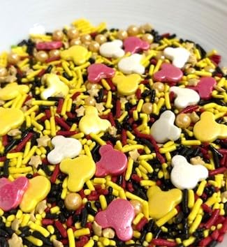 Miniatura 5 de Decoración para cupcakes de cumpleaños de Mickey de 4 onzas, decoración de cupcakes de ratón para vacaciones, fiestas, suministros de fiesta de