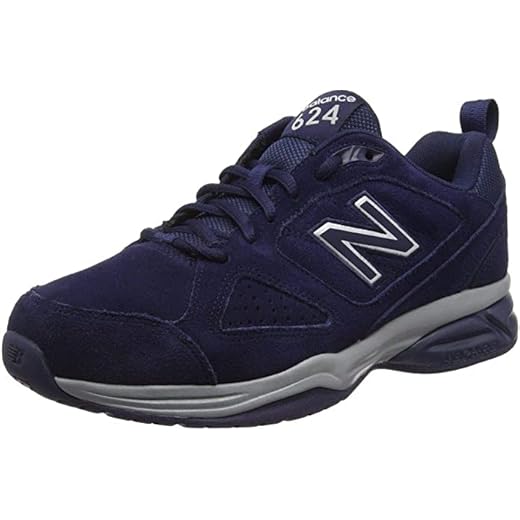 New Balance Tênis esportivo masculino, azul, 38