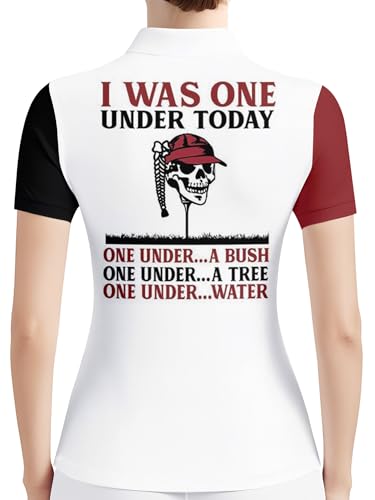 HIVICHI Funny Golf Shirts for Women Print Crazy Pattern Cute Novelty Moisture Wicking Short Sleeve Tennis Polo Shirt2