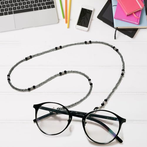Image of Beaded Eyeglass Chains Glasses Chain For Women Stylish Sunglasses Strap Eye Glass Holders Around Neck Glasses Lanyard