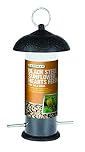 Gardman Black Steel Sunflower Heart Bird Feeder