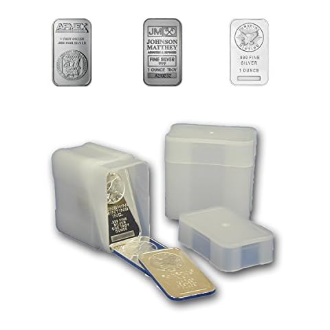 CoinSafe Silver Bar Tube for 20 1oz Silver Bars - Lot of 5 Cover