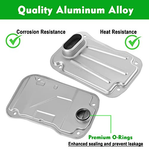 Engine Dancer 35330-60050 A750E/F 5Spd Automatic Transmission Filter With Gasket Compatible With 03-07 Gx470 Lx470 Land Cruiser 4Runner Sequoia Tundra 4.7L 05-22 4Runner Tacoma Tundra 4.0 #TOP3