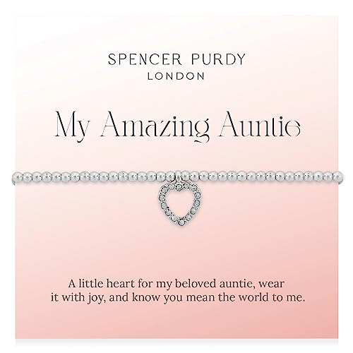 Bracelet My Amazing Auntie en argent massif : un bijou chic et durable