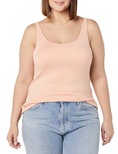 Image of Amazon Essentials Women's Slim-Fit Thin Strap Scoop Neck Tank Top