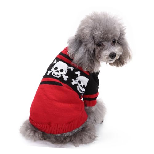 Disfraz de perro Halloween Sudadera Calavera Talla L miniatura 7