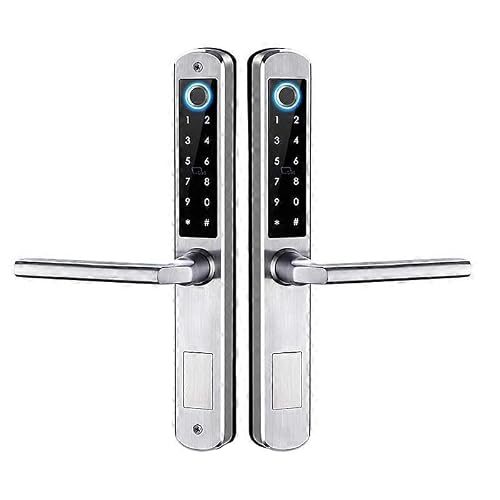 Joyhappst Image Color Double Side Smart Keyless Biometric Fingerprint Lock Ttlock App Waterproof Digital Lock For Outdoor Gate