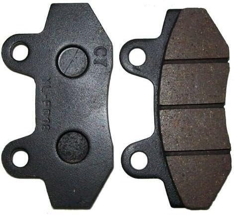 Brake Pads for GY6 Chinese Scooter, 50cc 125cc 150cc 200cc 250cc 300cc, Compatible with Znen NST Roketa 250cc, Jonway YY250 NST(black)