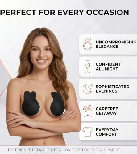 Image of DClub Lift Ultra-Thin Sticky Nipple Covers Adhesive Silicone Pasties.